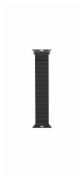 Deví řemínek Deluxe Series Sport3 Silicone Magnet Band 44/45/46mm - Black