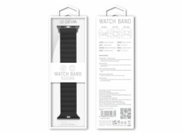 Deví řemínek Deluxe Series Sport3 Silicone Magnet Band 40/41/42mm - Black