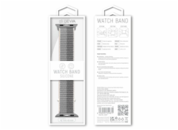Deví řemínek Nylon Braided Two-Tone Loop pro Apple Watch 40/41/42mm - Oat Milk