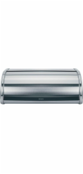 Brabantia Klappbrotkasten Front rund, Stahl matt