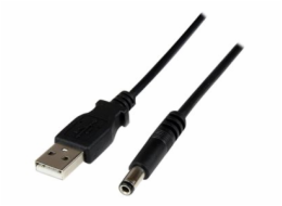 StarTech.com 1m USB to Type N Barrel 5V DC Power Cable - USB A to 5.5mm DC - 1 Meter USB to 5.5mm DC Plug (USB2TYPEN1M) - Elektrický kabel - USB (pouze napájení) (M) do DC jack 5,5 x 2,5 mm (M) - 1 m 