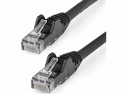 StarTech.com 2m LSZH CAT6 Ethernet Cable, 10 Gigabit Snagless RJ45 100W PoE Network Patch Cord with Strain Relief, CAT 6 10GbE UTP, Black, Individually Tested/ETL, Low Smoke Zero Halogen - Category 6 