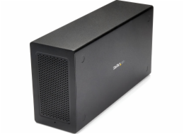 StarTech.com Thunderbolt 3 PCIe Expansion Chassis, External Enclosure Box with 1x PCI-Express Slot, 5K/4K Output Via TB3/DP Ports, TAA - Systémový bus extender - DP - 65 Watt - pro P/N: TB3DK2DPM2, TB