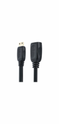 Startech 5in Mini HDMI to HDMI Adapter, 4K High Speed HDMI Adapter, 4K 30Hz Ultra HD High Speed HDMI Adapter, HDMI 1.4, Gold Plated Connectors, UHD Mini HDMI Adapter 4K, Black - Mini HDMI to HDMI Conv