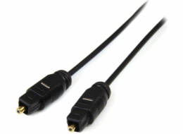 StarTech.com 15 ft Thin Toslink Digital Optical SPDIF Audio Cable - 15ft / 15 Feet Optical Audio Cable (THINTOS15) - Digitální audio kabel (optický) - SPDIF - TOSLINK s piny (male) do TOSLINK s piny (