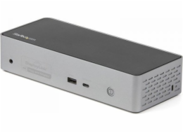 StarTech.com USB-C Dock, 4K 60Hz Quad Monitor DisplayPort & HDMI, Universal USB C Docking Station with 100W Power Delivery Charging, USB Hub w/ 1x USB Type-C & 3x USB-A, Ethernet, Audio - Thunderbolt 