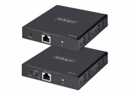 StarTech.com 4K HDMI Extender Over CAT5/CAT6 Cable, 4K 60Hz HDR Video Extender, Up to 230ft (70m), HDMI Over Ethernet Cable, S/PDIF Audio Out, HDMI Transmitter and Receiver Kit - Local Video Out, Powe