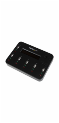 StarTech Standalone 1:5 USB Flash Drive Duplicator and Eraser - Flash Drive (USB 3.0/2.0/1.1) Copier - 2 Duplication Modes (USBDUP15) - Duplikátor jednotky USB - 5 zásuvky