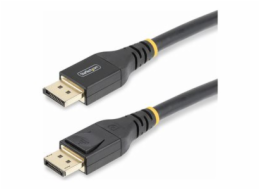 StarTech.com 50ft (15m) VESA-Certified Active DisplayPort 1.4 Cable, DP8K w/HBR3/HDR10/MST/DSC 1.2/HDCP 2.2, 8K 60Hz, 4K 120Hz Video - Active DP 1.4 Cable M/M (DP14A-15M-DP-CABLE) - Kabel DisplayPort 