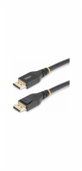 StarTech 50ft (15m) VESA-Certified Active DisplayPort 1.4 Cable, DP8K w/HBR3/HDR10/MST/DSC 1.2/HDCP 2.2, 8K 60Hz, 4K 120Hz Video - Active DP 1.4 Cable M/M (DP14A-15M-DP-CABLE) - Kabel DisplayPort - Di