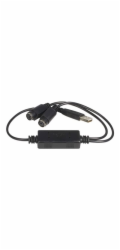 StarTech USB to PS/2 Adapter for Keyboard and Mouse - Keyboard / mouse adapter - USB - USBPS2PC - Adaptér klávesnice / myši - USB - pro P/N: PS2UTPEXT, SV221MICRO, SV211KA