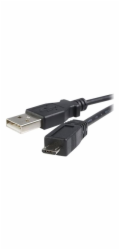 StarTech 2m Micro USB Cable A to Micro B Micro USB Cable - Kabel USB - USB (M) do Micro USB typ B (M) - USB 2.0 - 2 m - černá
