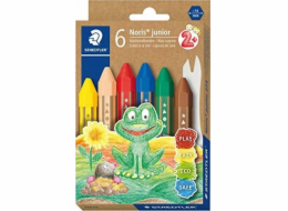 STAEDTLER Voskovky "Noris Junior", 6 barev, jumbo 224 C6