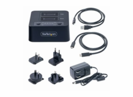 StarTech.com 1:1 Standalone M.2 NVMe Drive Duplicator and Dock - Duplicátor pevných disků / SSD - 2 zásuvky (PCIe (NVMe)) - kompatibilní s TAA