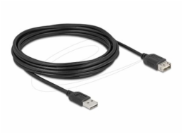 Delock - Prodlužovací šnura USB - USB (M) reverzní do USB (F) reverzní - USB 2.0 - 5 m - easy USB - cerná