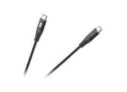 Kabel REBEL RB-6003-100-B  USB-C/USB-C 1m Black