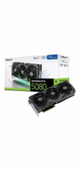 PNY VGA Nvidia GeForce RTX 5080 16GB Triple Fan OC, RTX 5080 OC, 16GB GDDR7, 3xDP, 1xHDMI