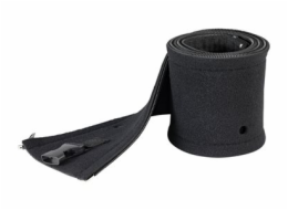 StarTech.com 40" (1m) Neoprene Cable Management Sleeve with Zipper & Buckle, 1.2" (3cm) Diameter, Computer/PC Power/Network/AV Cord Cover/Manager, Flexible Cable Organizer Wrap, Black - Cable Manager 