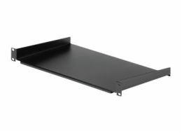 StarTech.com 1U Fixed Server Rack Mount Shelf, 10in Deep Steel Universal Cantilever Tray for 19" AV/Data/Network Equipment Rack with Cage Nuts & Screws, 44lbs Weight Capacity, 10" Deep - 1U Network Ra