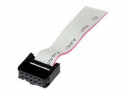 StarTech.com 16in (40cm) 9 Pin Serial Male to 10 Pin Motherboard Header Slot Plate - motherboard Serial Port Adapter (PLATE9M16) - Sériový panel - DB-9 (M) do IDC 10 pinů (F) - 41 cm - šedá