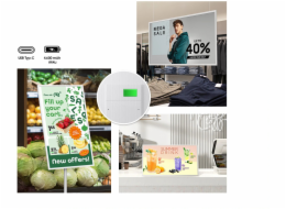 32" LED Samsung EM32DX - E-ink