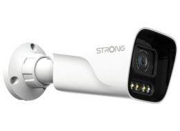 STRONG IP kamera BUL05SD0-P/ Bullet/ PoE/ LAN/ 5Mpix/ objektiv 4mm/ IP67/ duální vidění/ Super Dark/ ONVIF/ bílá
