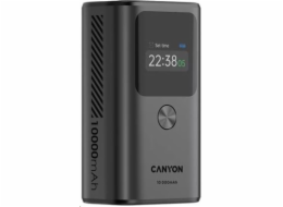 CANYON Power Bank PB-130, 10000mAh PD30W, TFT display, dark grey