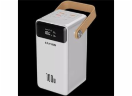 CANYON Power Bank PB-610, 60000 mAh PD 100W, white