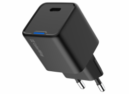 COLORWAY 1x USB-C/ síťová nabíječka/ GaN/ PD/ PPS/ 25W/ Černá