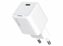 COLORWAY 1x USB-C/ síťová nabíječka/ GaN/ PD/ PPS/ 25W/ Bílá
