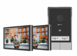 EZVIZ chytrý domácí interkom HP7 2-Family Kit-EU