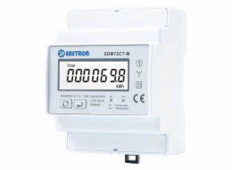 Eastron SDM72CT-M, RS485 Modbus, třífázový, pulsní výstupy, obousměrné měření