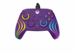 Turtle Beach Afterglow Wave, RGB herní ovladač pro XBOX Series X/S, XBOX One, PC, fialová