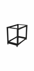 Startech 15U 19" Open Frame Server Rack, 4 Post Adjustable Depth 22-40" Mobile, Free Standing Rolling Network/Computer Equipment Data Rack, Dell PowerEdge, HP ProLiant ThinkServer - Adjustable Server 