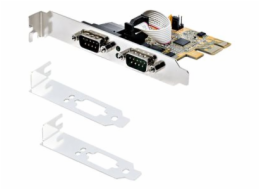 StarTech.com 2-Port PCI Express Serial Card, Dual Port PCIe to RS232 (DB9) Serial Interface Card, 16C1050 UART, Standard or Low Profile Brackets, COM Retention, For Windows & Linux - PCIe to Dual DB9 
