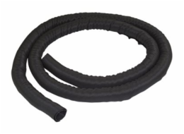 StarTech.com 6.5  (2m) Cable Management Sleeve, Flexible Coiled Cable Wrap, 1.0-1.5" dia. Expandable Sleeve, Polyester Cord Manager/Protector/Concealer, Black Trimmable Cable Organizer - Flame Resistant UL94-V0 - Sada pro spojkování kabelů - černá - 2 m