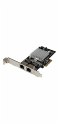 Startech Dual Port PCI Express (PCIe x4) Gigabit Ethernet Server Adapter - 2 Port Network Card - Intel i350 NIC - GbE Network Card (ST2000SPEXI) - Síťový adaptér - PCIe 2.1 x4 - Gigabit Ethernet x 2