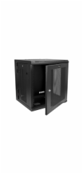Startech 12U 19" Wall Mount Network Cabinet, 20" Deep 4 Post Hinged Locking IT Computer Equipment Enclosure with Shelf, Flexible Vented Switch Depth Data Rack Cisco 3850, 2960 Series - 12U Vented Cabi