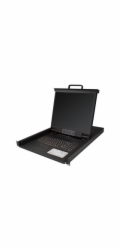 StarTech 8 Port Rackmount KVM Console with 6ft Cables, Integrated KVM Switch with 19" LCD Monitor, Fully Featured 1U LCD KVM Drawer- OSD KVM, Durable 50,000 MTBF, USB + VGA Support - 19in. LCD KVM Con