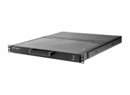 StarTech.com Rackmount KVM Console HD 1080p, Single Port VGA KVM with 17" LCD Monitor for Server Rack, Fully Featured 1U LCD KVM Drawer with Cables & Hardware, USB Support, 50,000 MTBF - 17in. LCD KVM