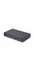Startech 4-Port KM Switch with Mouse Roaming, USB Switch for Keyboard/Mouse, 3.5mm and USB Audio, Peripheral Sharing for 4 Computers, USB 3.0 Switcher, TAA Compliant - Hotkey/Pushbutton Switching (P4A