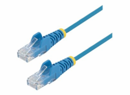StarTech.com 1m Slim LSZH CAT6 Ethernet Cable, 10 Gigabit Snagless RJ45 100W PoE Patch Cord, CAT 6 10GbE UTP Network Cable w/Strain Relief, Blue, Fluke Tested/ETL, Low Smoke Zero Halogen - Category 6 