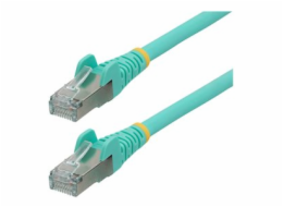 StarTech.com 7m CAT6a Ethernet Cable - Aqua - Low Smoke Zero Halogen (LSZH) - 10GbE 500MHz 100W PoE++ Snagless RJ-45 w/Strain Reliefs S/FTP Network Patch Cord - Patch kabel - RJ-45 (M) do RJ-45 (M) - 