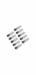 Startech 10 pack HPE J4858C Compatible SFP Module, 1000BASE-SX, 1GbE Multi Mode (MMF) Fiber Optic Transceiver, 1 Gigabit Ethernet SFP, LC Connector, 550m, 850nm, DDM, HPE 1400, 1700, 1820 - Lifetime W