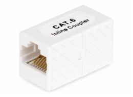 StarTech.com RJ45 Coupler 5-Pack, Inline Cat6 Coupler, Female to Female (F/F) T568 Connector, Unshielded Ethernet Cable Extension - 5 Pack (IN-CAT6-COUPLER-U5) - Sítový propojovací kabel - RJ-45 (F) d
