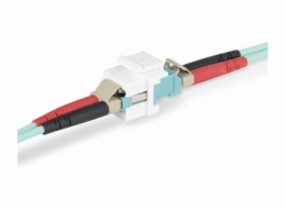 StarTech.com LC to LC Coupler, LC Fiber Coupler, LC/UPC Keystone Jack, Fiber Optic LC Keystone Coupler for Patch Panel - LC to LC Duplex (DMFKSLCLCCOUPLER) - Sítový propojovací kabel - LC single-mode 