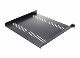 StarTech.com 1U Vented Server Rack Cabinet Shelf, 16in Deep Fixed Cantilever Tray, Rackmount Shelf for 19" AV/Data/Network Equipment Enclosure w/ Cage Nuts & Screws, 44lbs Weight Capacity - 1U Network