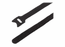 StarTech.com 6in Hook and Loop Cable Ties, 50 Pack, Black, Reusable Cable Straps, Adjustable and Flexible, Cord Organizer Tie/Wraps for Professional Cable Management - Wire Loop Ties (B506I-HOOK-LOOP-