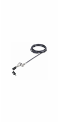 Startech 25-Pack Universal Laptop Lock 6.6ft (2m), Master Keyed Locking Cable, Computer Security, Compatible w/Noble Wedge/Nano/K-Slot, Anti-Theft Cut-Resistant Cable - Bezpečnostní kabelový zámek - č