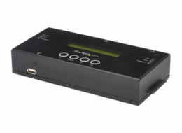 StarTech.com 1:1 Hard Drive Duplicator and Eraser for 2.5"/ 3.5" SATA (I/II/III) & SAS (I/II) HDD SSD - LCD & RS-232 - Cloner & Wiper (SATSASDUPE11) - Solid state / hard drive duplicator - 1 zásuvky (